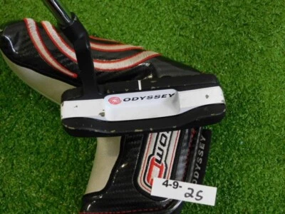 Odyssey White Hot Versa One Stroke Lab 35" Putter with O-Works Headcover - Image 1 of 4
