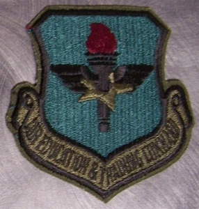 Embroidered Military Patch USAF Air Education and Training Command NEW muted - Picture 1 of 1