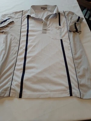 Mens Tshirt Modern Basics Xl Collar Short Sleeves Button Up Multicoloured 22324 - Image 1 of 4