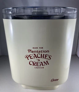 RARE 1985 Vintage Oster Quick Freeze Plantation Peaches N Cream Ice Cream Maker - Picture 1 of 11