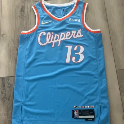 2021/22 Paul George LA Clipper City Edition Swingman sz 44 NBA 75th Anniversary - Image 1 of 2