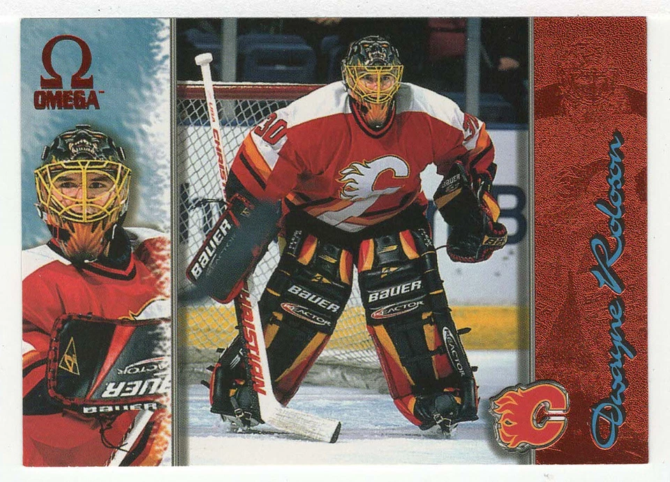 Dwayne Roloson - Calgary - Copper (Hockey Card) 1997-98 Pacific Omega # 34 MT - Image 1 of 1