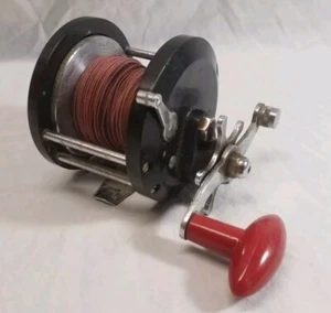 Horrocks Ibbotson Utica NY USA Vintage Fishing Reel Sea King 725 Bait Caster - Picture 1 of 9
