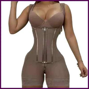 Body Shaper Women Colombian Fajas Shapewear Bodysuit 9-bone High Compression. - Picture 1 of 20