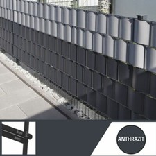 Metallzaun Sichtschutz In Garten Gittermatten Gunstig Kaufen Ebay