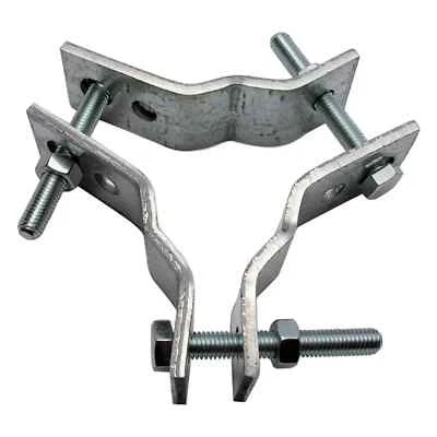 METRONIC ralla tris per fissaggio di pali antenna tv ancoraggio vento 30-60mm