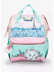 Disney The Aristocats Marie Paris Rooftops Backpack bonus zipper wallet - Picture 1 of 9