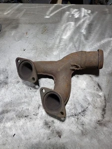 Vintage Yamaha Snowmobile Exhaust Manifold Y Pipe - Picture 1 of 5