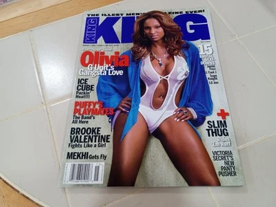 KING Magazine OLIVIA May 2005 G-Unit Ice Cube Puffy Mekhi Slim Thug LL Cool J - Image 1 of 2