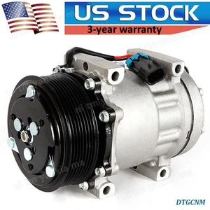 AC A/C Air Compressor w/Clutch for Dodge Ram 1994-2005 3500/2500 L6 5.9L Diesel - Picture 1 of 11