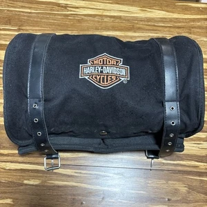 Genuine Harley Davidson Multi- Purpose Handle Bar Roll- Up 8 Pocket Travel Bag  - Picture 1 of 18