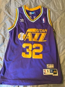 Karl Malone #32 Utah Jazz Jersey Size Small – Adidas Hardwood Classics - Picture 1 of 3