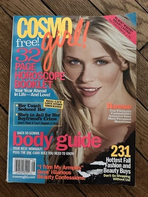 2004 August Cosmo Girl Magazine Actress Reese Witherspoon Foto 1 de 4