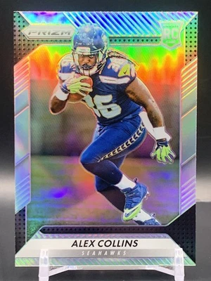 2016 Panini Prizm #202 Alex Collins Prizm Rookie - Seattle Seahawks - Image 1 of 2
