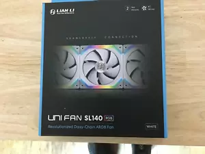 Lian Li SL140 RGB Fan, White single fan pack - Picture 1 of 1