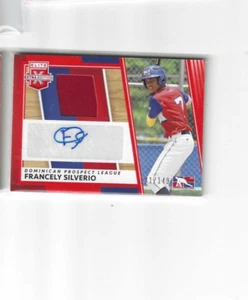 2022 Panini Elite Extra Edition Francely Silverio Relic Auto 141/149 - Picture 1 of 1