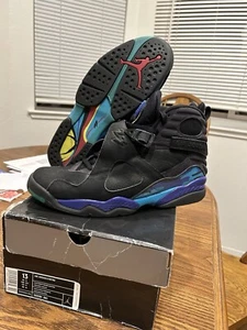 Jordan Retro 8 Aqua 2007 Size 13 - Picture 1 of 10