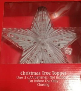 Luces de árbol de Navidad estilo navideño LED con tapa de árbol de Navidad nuevas envío gratuito para parte superior - Imagen 1 de 2