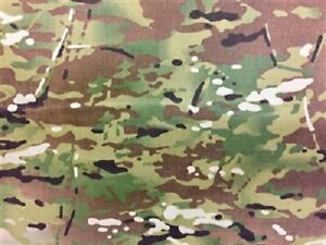 MULTICAM Sheer Nylon Military Camo Fabric 3' x 64"