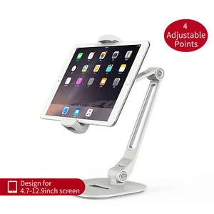 Support Téléphone Portable et Tablette Pliable Réglable pour Bureau et Tablette - Photo 1 sur 14