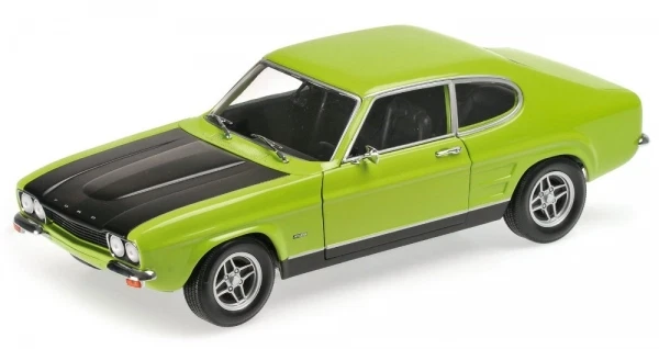MINICHAMPS 150089075 Ford Capri RS 1970 Geen/black