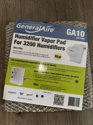 General Aire GA10 Vapor Pad for 3200 Also Fits Aprilaire & Honeywell Models NEW - Image 1 of 4