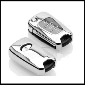 Silver 3 Button Key Cover Case For Kia Sportage Sorento Verna Avante Fob t30sil - Picture 1 of 5