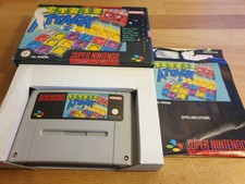 Tetris Attack Super Nintendo SNES PAL Boxed CIB Boxed