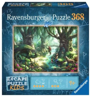 Ravensburger ESCAPE KIDS: Whispering Woods 368 Piece Jigsaw Puzzle - Image 1 of 3