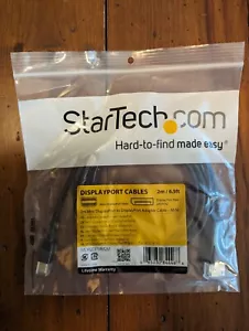 StarTech.com Mini Displayport to DisplayPort 1.2 - 2metre Cable - Picture 1 of 4