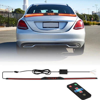 Задний спойлер крыло + стоп-сигнал поворота для Mercedes Benz W205 C200 C300 C43 - Изображение 1 из 4