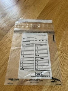 50 AMPAC Security Deposit Bag - Cash Control Stock # BCS0810 - Picture 1 of 4
