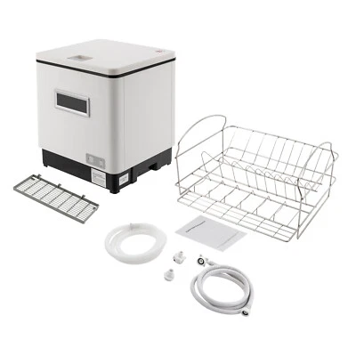 Lavavajillas de acero inoxidable 60L mini lavavajillas lavavajillas de mesa independiente DE - Imagen 1 de 4