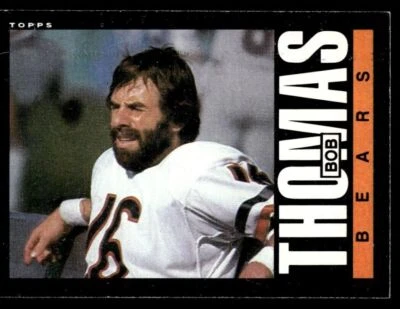 1985 Topps #36 Bob Thomas - Chicago Bears - Image 1 of 2