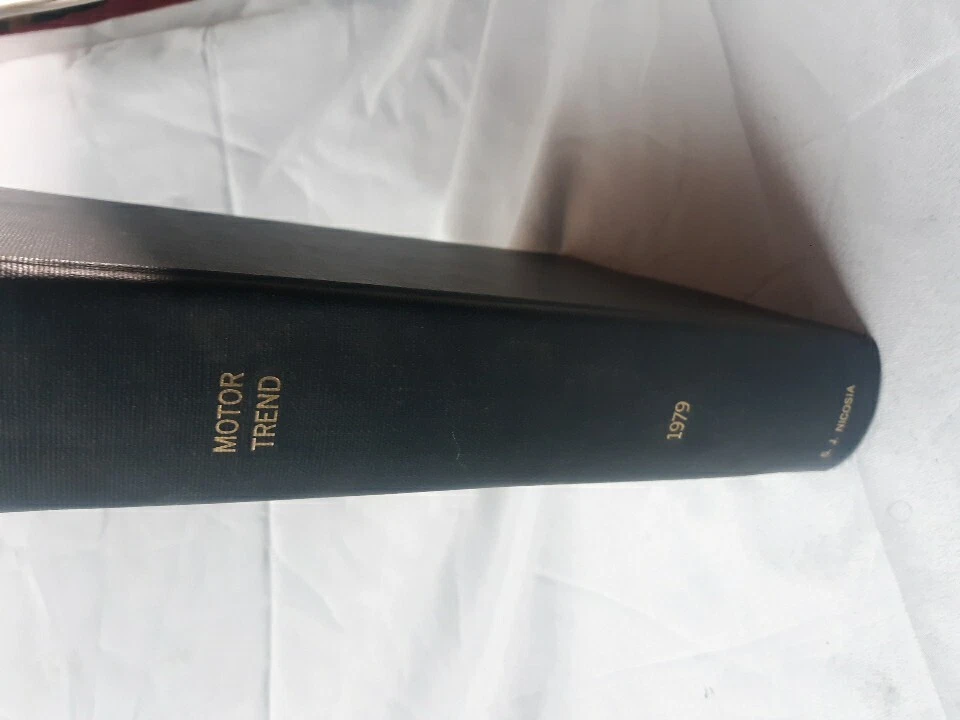 Motor Trend 1979 Jan-Dec.   All Months Hardback - Image 1 of 4