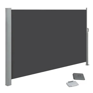 4M Seitenmarkise Seitenwandmarkise Markise Sichtschutz Windschutz SONGMICS - Afbeelding 1 van 11