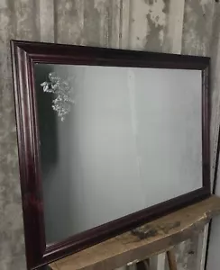 Vintage etched Mucha designer mirror, the four seasons, art nouveau picture - Picture 1 of 10