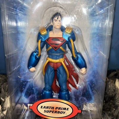 DC Direct Earth Prime Superboy Action Figure Infinite Crisis Series 1 - Image 1 of 4