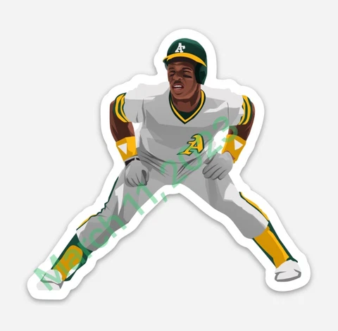 Rickey Henderson Oakland A'S MAGNET - MLB Baseball  Bash Brothers Cover