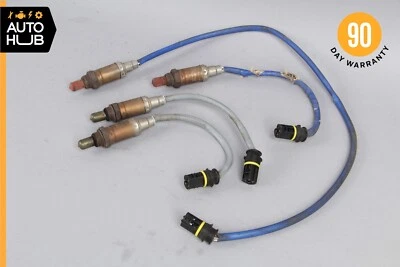 96-99 Mercedes R129 SL500 E420 Oxygen O2 Sensor Lambda Set of 4 0005407417 OEM - Image 1 of 4