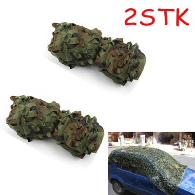 2X Camouflage Jagd Tarnnetz Armee Army Tarnung Camo Hunter Army Net DE - Bild 1 von 3