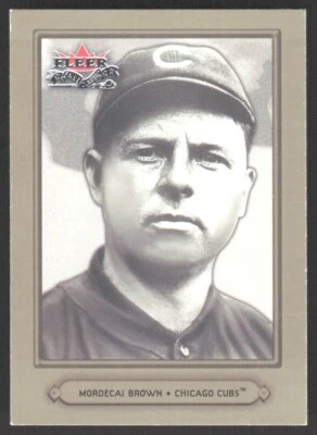 2002 Fleer Fall Classic Mordecai Brown Chicago Cubs #48 - Image 1 of 2