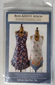 Bon Appetit Apron Sewing Pattern, Indygo Junction A kathy Fernholz Design, New - Picture 1 of 2