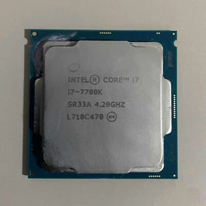 CPU Intel Core i7 7700K 4C/8T 4.5 GHz LGA 1150 SR33A L710C470 - Afbeelding 1 van 1