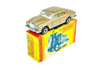 Matchbox Lesney Superfast MB39 Gold Rolls Royce Silver Shadow II w/Box - Picture 1 of 11
