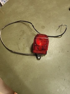 1980 PUCH MOPED SPORT MK II MAXI NEWPORT ETC REAR TAILLIGHT  + WIRING CHEAP L$$K - Picture 1 of 15
