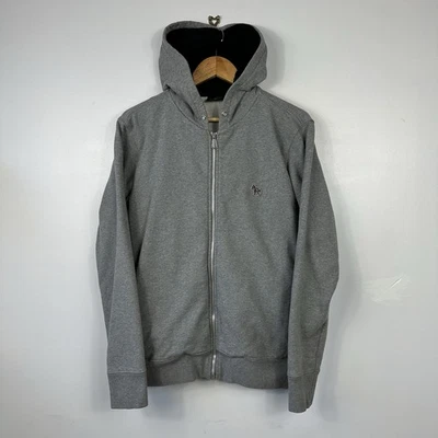 Sudadera con Capucha Paul Smith, Cebra Arco Iris, Cremallera, Gris, Talla Para Hombre Mediana Foto 1 de 4