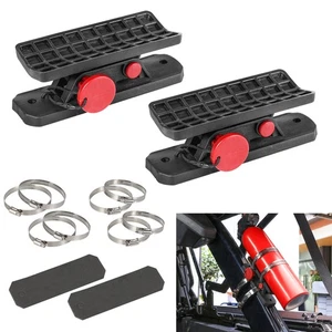 Fire Extinguisher Mount Holder Bracket Roll Bar Offroad For Polaris RZR Ranger - Picture 1 of 6
