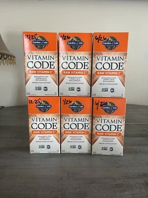 Garden of Life Vitamina C 120 Cápsulas Veganas Foto 1 de 2