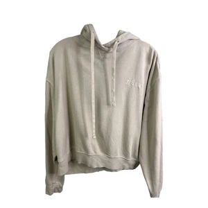WSLY Women's Pullover Sweatshirt Hoodie Ecosoft Classic Brown Tan Cotton Sz M - Picture 1 of 8